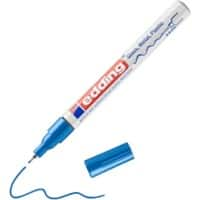 edding 780 Permanent Lackmarker Blau Extra Fein Nadelspitze 0,8 mm