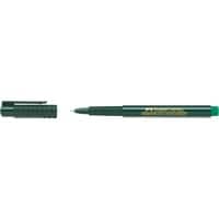 Faber-Castell Finepen Fineliner 0,4 mm Nadelspitze Grün 1511