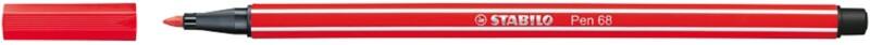 STABILO Pen 68 Faserschreiber 1 mm Mittel Karminrot