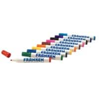 Franken Whiteboard-Marker Färbig sortiert 10 Stück