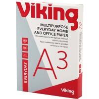 Viking Everyday DIN A3 Druckerpapier 80 g/m² Glatt Weiß 500 Blatt