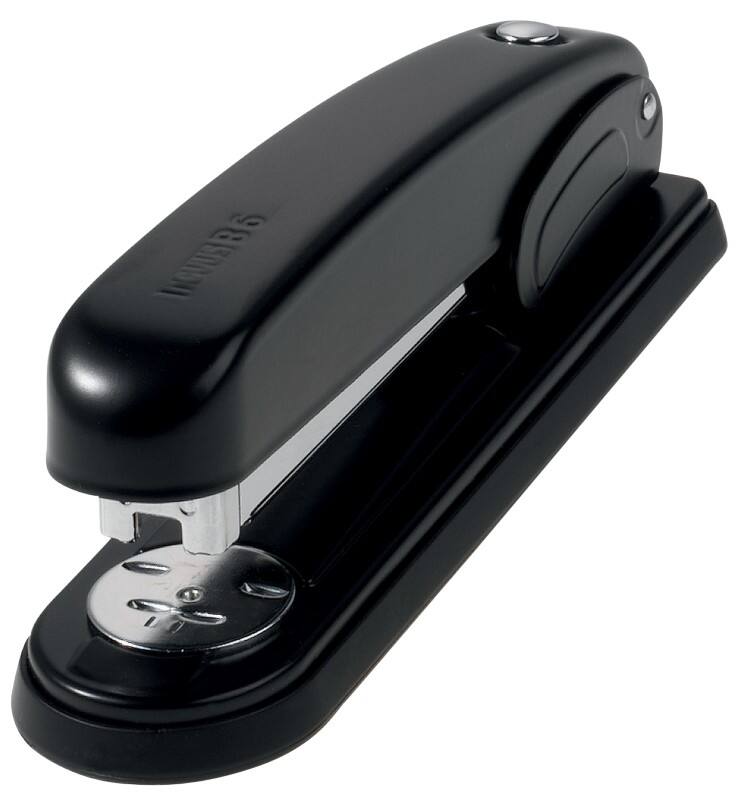 Novus NOVUS OFFICE Heftgerät B 6 Halbstreifen 30 Blatt Schwarz 24/6, 26/6 Kunststoff, Metall