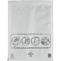 Mail Lite Luftpolster Versandtaschen 79 g/m² K/7 350 (B) x 470 (H) mm Ohne Fenster Peel and Seal Weiß 50 Stück