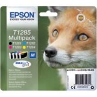 Epson T1285 Original Tintenpatrone C13T12854012 Schwarz, Cyan, Magenta, Gelb Multipack 4 Stück