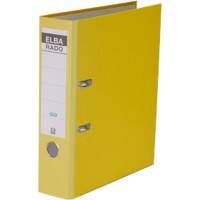 ELBA Rado Star Brilliant Ordner A4 80 mm Gelb 2 Ringe Rado Star Karton, PP (Polypropylen) Glatt