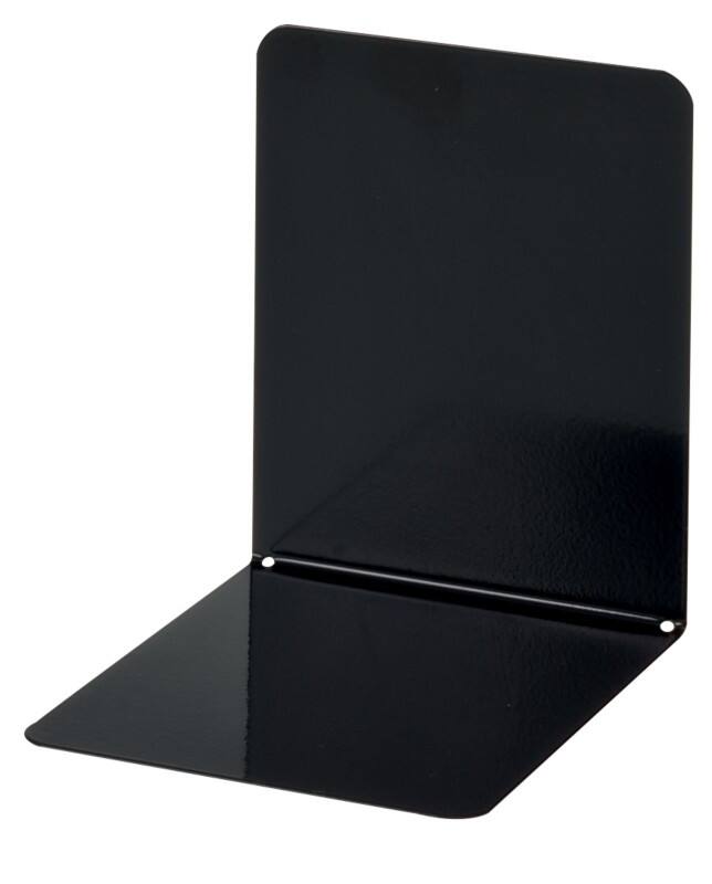 Maul Buchstützen Metall Schwarz 12 x 14 x 14 cm 2 Stück