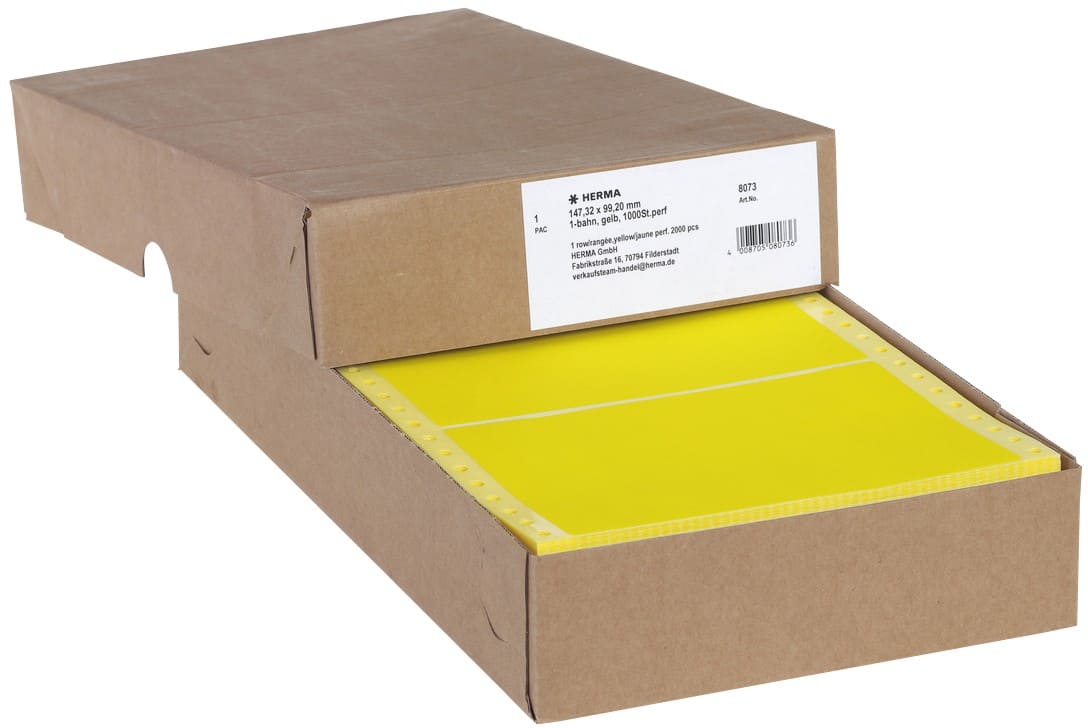 HERMA 8073 Computer-Etiketten Weiß 147,3 x 99,2 mm 1000 Stück