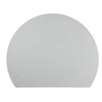 Hammerbacher Ansatztisch Future mit Aufbau Lichtgrau 800 x 1.000 x 720 mm