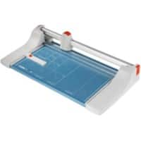 Dahle Professional Rollenschneidemaschine A3 510 mm Selbstschärfendes Stahl-Rundmesser Blau 35 Blatt