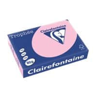 Clairefontaine DIN A4 Farbiges Papier Rosa 80 g/m² Matt 500 Blatt