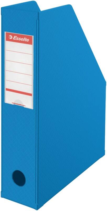 Esselte VIVIDA Stehsammler 56005 DIN A4 Karton, PVC Blau 7,2 x 24,2 x 31,8 cm