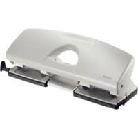 Leitz Doppellocher 5022 Metall 4-fach 16 Blatt Grau