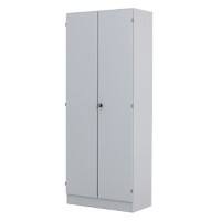 Hammerbacher Flügeltürenschrank Future Lichtgrau 800 x 420 x 2.004 mm