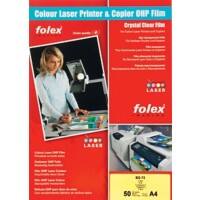 Folex Overhead-Folien BG72 DIN A4 Transparent 50 Blatt