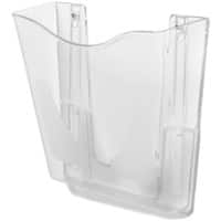 Deflecto A4 Prospektständer Wandmontiert Transparent CP078YTCRY 25,6 x 10 x 26,1 cm