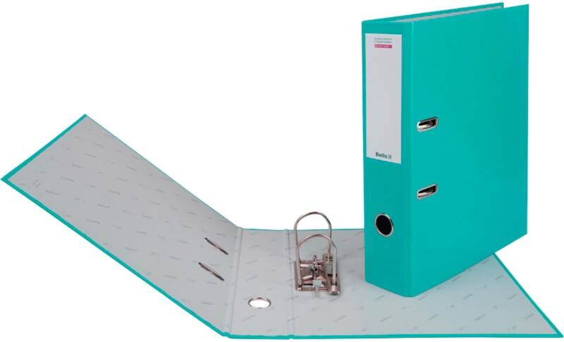 Biella Dinocolor Breit Ordner A4 70 mm Türkis 2 Ringe 10341708U Kunststoff Hochformat