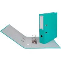 Biellaocolor Ordner A4 70 mm Türkis 2 Ringe Polyolefine-Folie