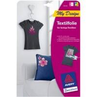 AVERY Zweckform MD1003 Textilfolie DIN A4 Weiß 210 x 297 mm 4 Blatt à 1 Stück