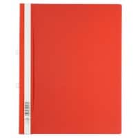 DURABLE ClearView Schnellhefter 258003 A4+ PVC (Polyvinylchlorid) 24,3 (B) x 0,2 (T) x 31 (H) cm Rot