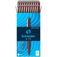 Schneider Kugelschreiber K15 0.5 mm Rot 20 Stück