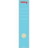Viking Rückenschilder 60 mm x 285 mm Blau 10 Stück