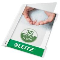 Leitz Standard Plastik-Schnellhefter 4191 A4 PVC 60 Blatt Weiß