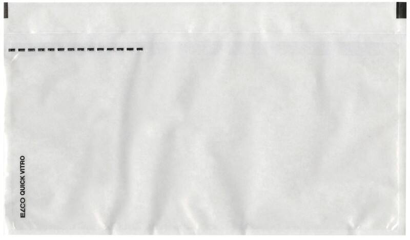 Elco Quick Vitro C6/5 Abziehstreifen Dokumententaschen Weiß 24,5 (B) x 12 (H) cm 250 Stück
