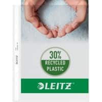 Leitz Prospekthüllen DIN A5 Genarbt Transparent 80 Mikron PP (Polypropylen) Oben 6 Löcher 4795 100 Stück