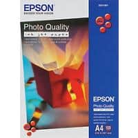 Epson Inkjet Fotopapier Photo Quality A4 102 g/m² Weiß 100 Blatt