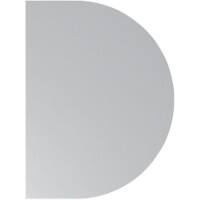 Hammerbacher Erweiterungsplatte VHA60 Grau, Silber 600 x 800 x 680 x 680 - 760 mm