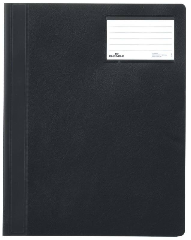 DURABLE Berichtsheft 250001 DIN A4 Schwarz PVC