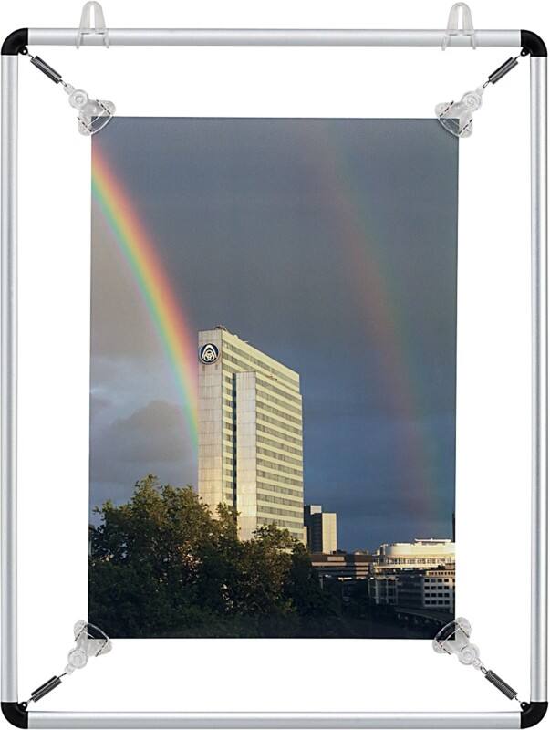 Franken A2 Spannrahmen Silber Aluminium BS1103 52 (B) x 69,4 (H) cm