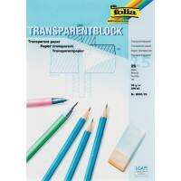 Folia DIN A3 Durchschlagpapier Transparent 80 g/m² 25 Blatt