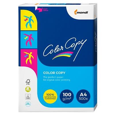 Mondi Color Copy DIN A4 Druckerpapier 100 g/m² Glatt Weiß 500 Blatt