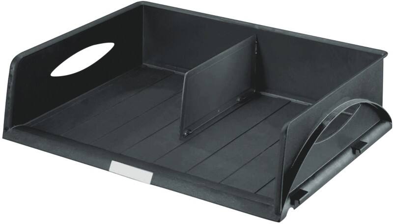 Leitz Briefkorb Sorty Polystyrol Schwarz 49 x 38,5 x 12,5 cm