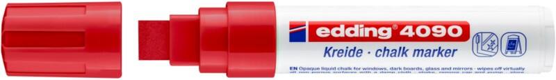 edding Fenstermarker 4090 Keilspitze 4 - 15 mm Rot