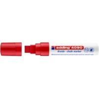 edding Fenstermarker 4090 Keilspitze 4 - 15 mm Rot