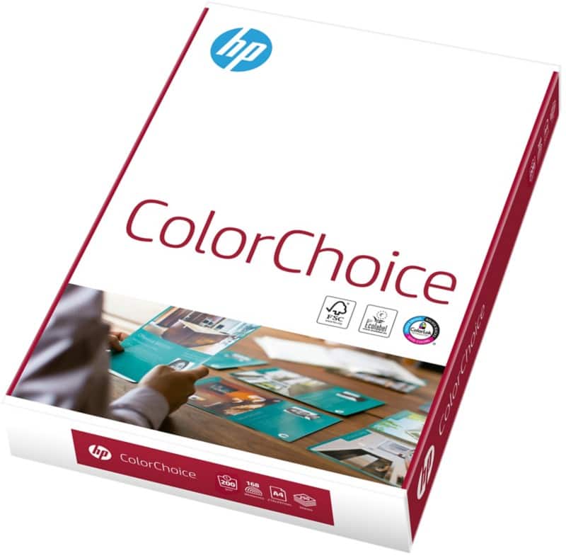 HP Color Choice A4 Druckerpapier 200 g/m² Glatt Weiß 250 Blatt