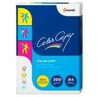 Color Copy Mondi Premium Farbkopien Kopier-/ Druckerpapier DIN A4 ColorLok 200 g/m² Weiß 250 Blatt