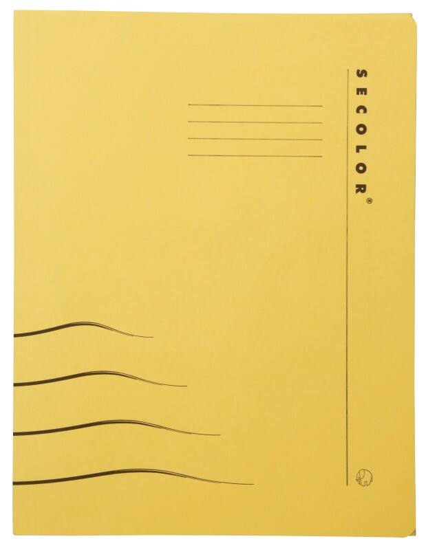 Djois Secolor Clipmappe A4 Gelb
