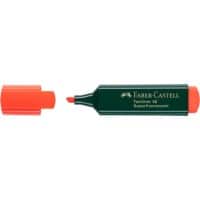 Faber-Castell Superfluorescent Textliner 48 Textmarker Orange Mittel Keilspitze 1 - 5 mm Nachfüllbar