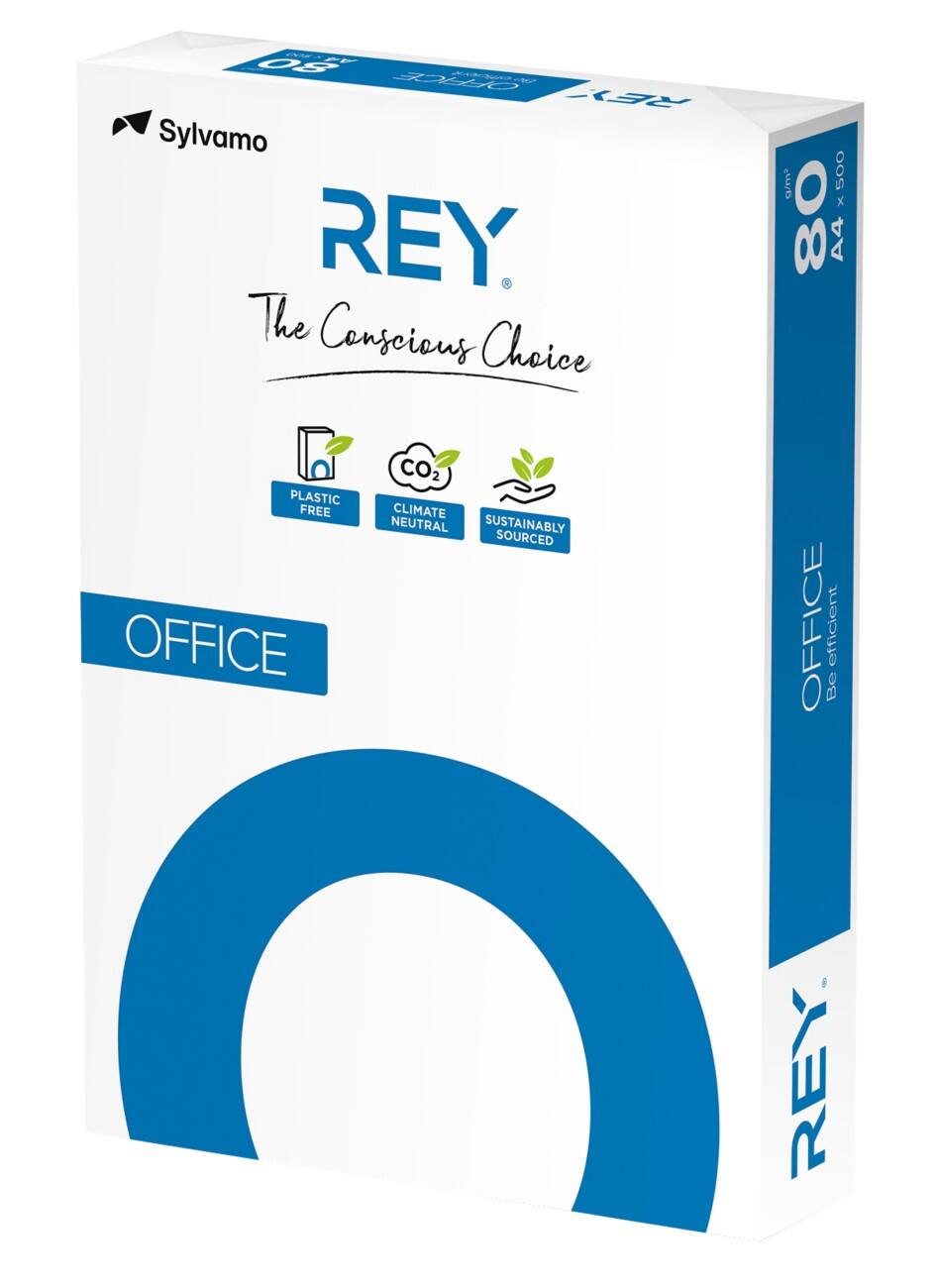 Rey Office Büropapier DIN A4 80 gsm Weiß 500 Blatt