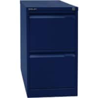 Bisley Hängeregistraturschrank 3623639 2 Schübe Oxfordblau 413 x 622 x 711 mm