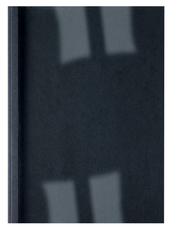 GBC Einbanddeckel A4 30 Blatt 240 g/m² 150 Mikron Leder, PVC (Polyvinylchlorid) Schwarz 100 Stück 