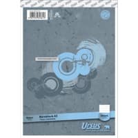 Ursus Style A5 Oben gebunden Grau Papierumschlag Notizblock 50 Blatt