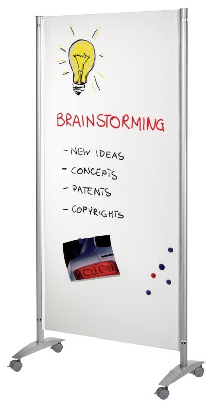 Kerkmann Whiteboard Magnetisch Lackierter Stahl Beidseitig 85 (B) x 180 (H) cm