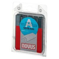 Novus NOVUS FASTENING 53/8 Heftklammern 042-0413 Stahl Silber 2000 Stück