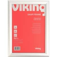 Viking A4 Wandmontierbarer Klapprahmen 978915 210 x 297 mm Silber