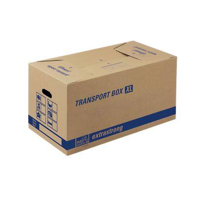 TidyPac austauschbare Aufbewahrungsbox 350 (B) x 680 (T) x 355 (H) mm Braun 10 Stück