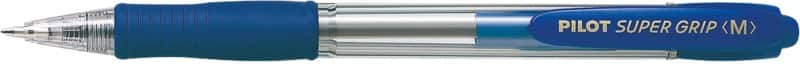 Pilot Super Grip Kugelschreiber Blau Mittel 0,4 mm